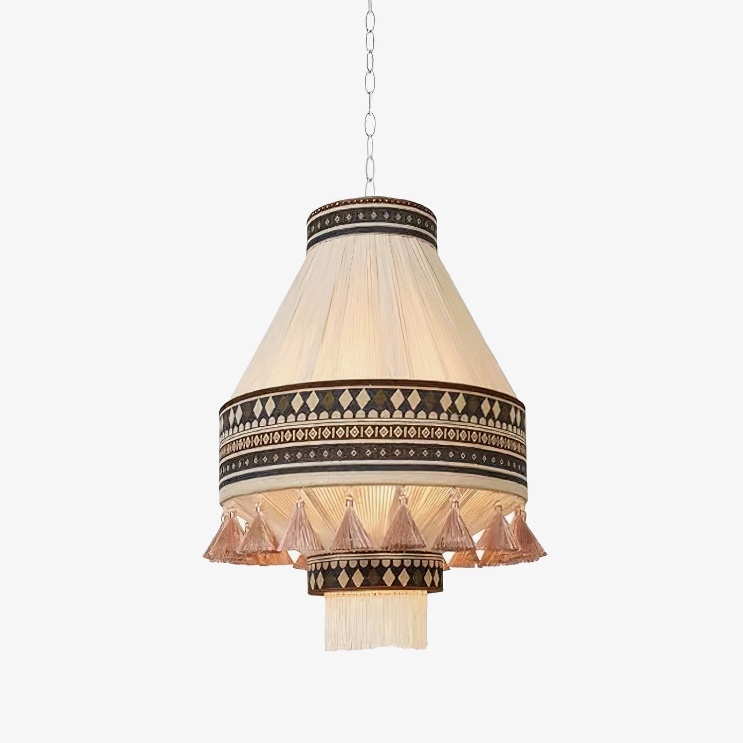 Bohemian Hanglamp met Franje – Speelse Boho-stijl-light decor-De Bazelaar