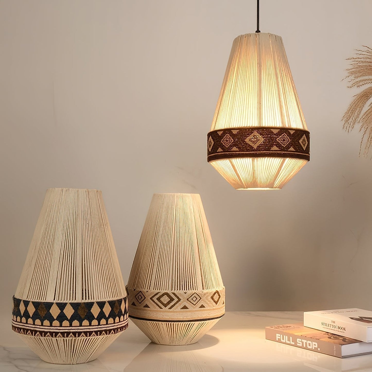 Bohemian Hanglamp met Franje – Speelse Boho-stijl-light decor-De Bazelaar
