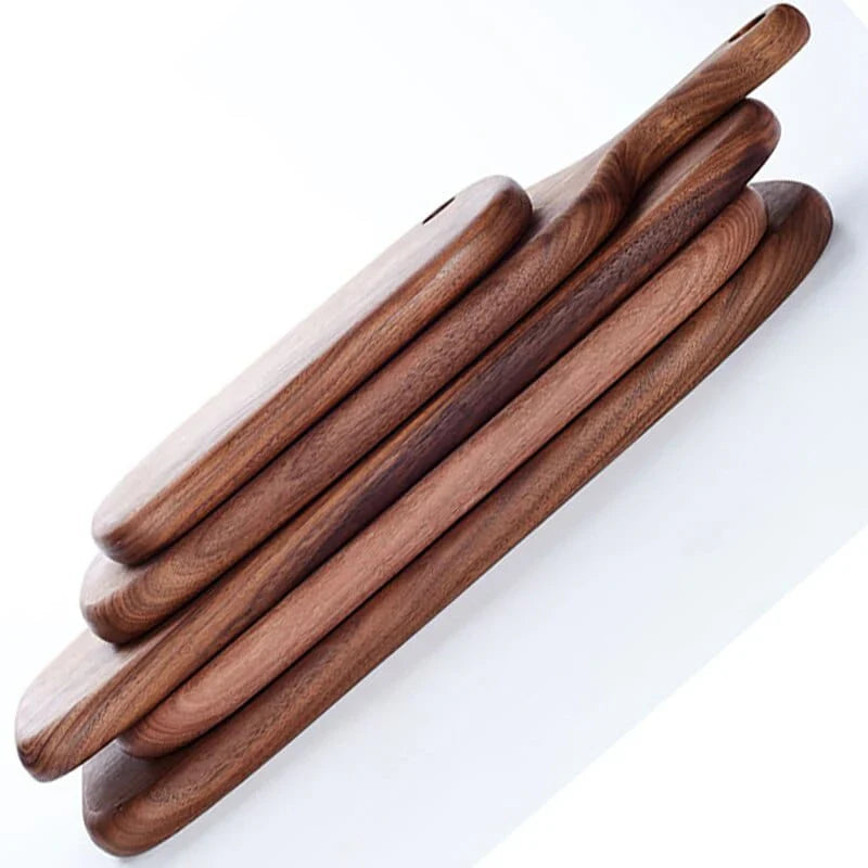 Zwarte Walnoot Snij- en Serveerplank - Uniek & Duurzaam-Cutting & Serving Boards-De Bazelaar