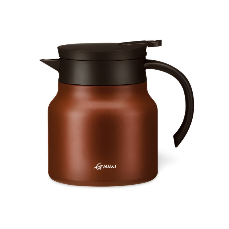 Geïsoleerde Theepot - Ingebouwde Infuser - Keramische Voeringen-Coffee & Tea-De Bazelaar