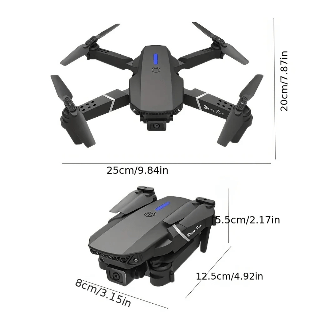 E88Pro RC Drone - 4K Camera Opvouwbaar + Hoogtevasthoudfunctie