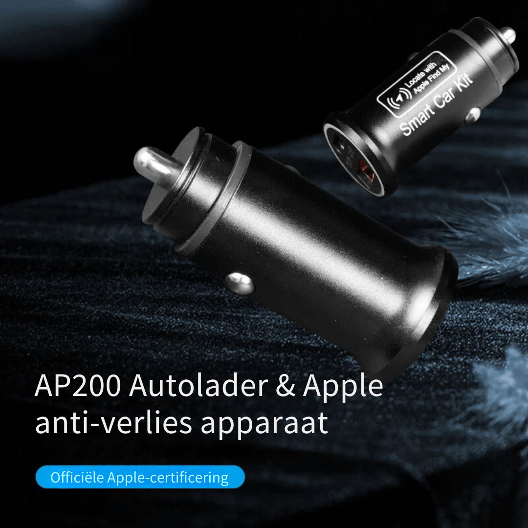 AP200 USB Autolader - 20W Snellader met GPS Tracker