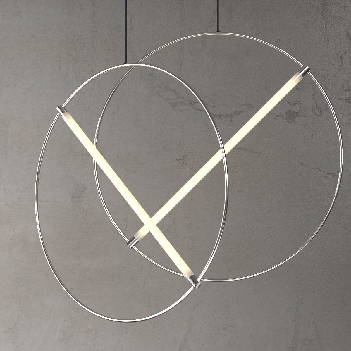 Moderne Scandinavische Hanglamp met LED en Luxe Afwerking-lamp-De Bazelaar