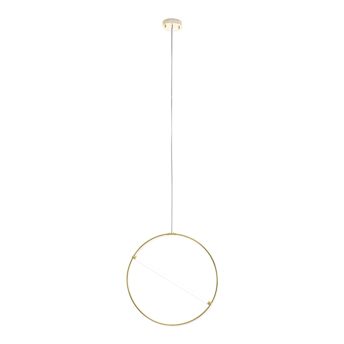 Moderne Scandinavische Hanglamp met LED en Luxe Afwerking-lamp-De Bazelaar