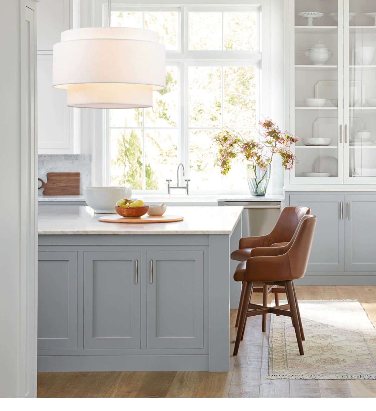 Elegante Linnen Lampenkap met Warme Gloed-light decor-De Bazelaar