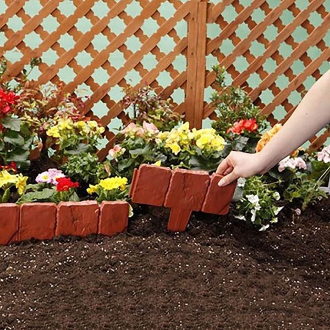 Decostone - gazonscheider set van 10 (2.6 Meter)-Gardening & DIY-De Bazelaar