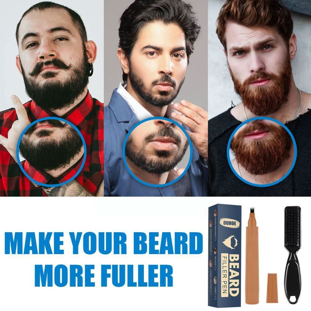 Baard Vuller Setset - Strakke en vollere baard voor alle mannen!-Men's Clothing & Care-De Bazelaar