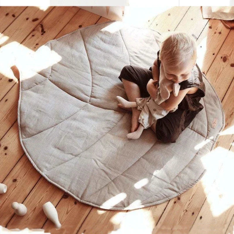 Leafy Comfort Baby Speelmat - Veiligheid Ontwikkeling-playmat-De Bazelaar