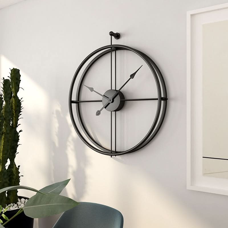 Moderne Minimalistische Wandklok-wall clocks-De Bazelaar