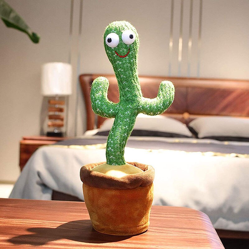 Dancing Cactus™ - Interactief Speelgoed - Zingt en Danst-Toys-De Bazelaar