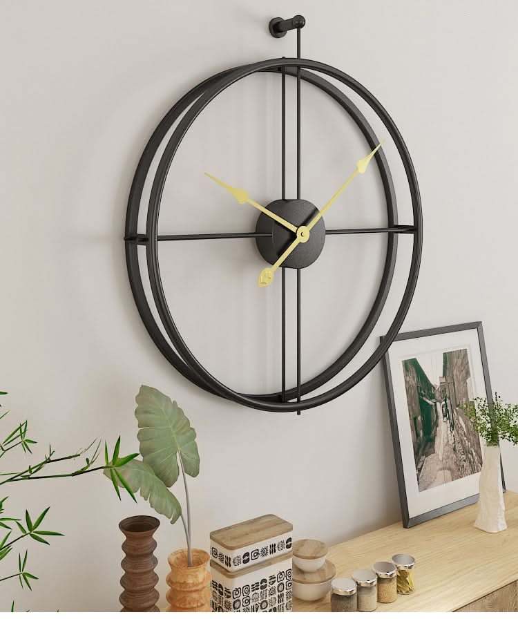 Moderne Minimalistische Wandklok-wall clocks-De Bazelaar