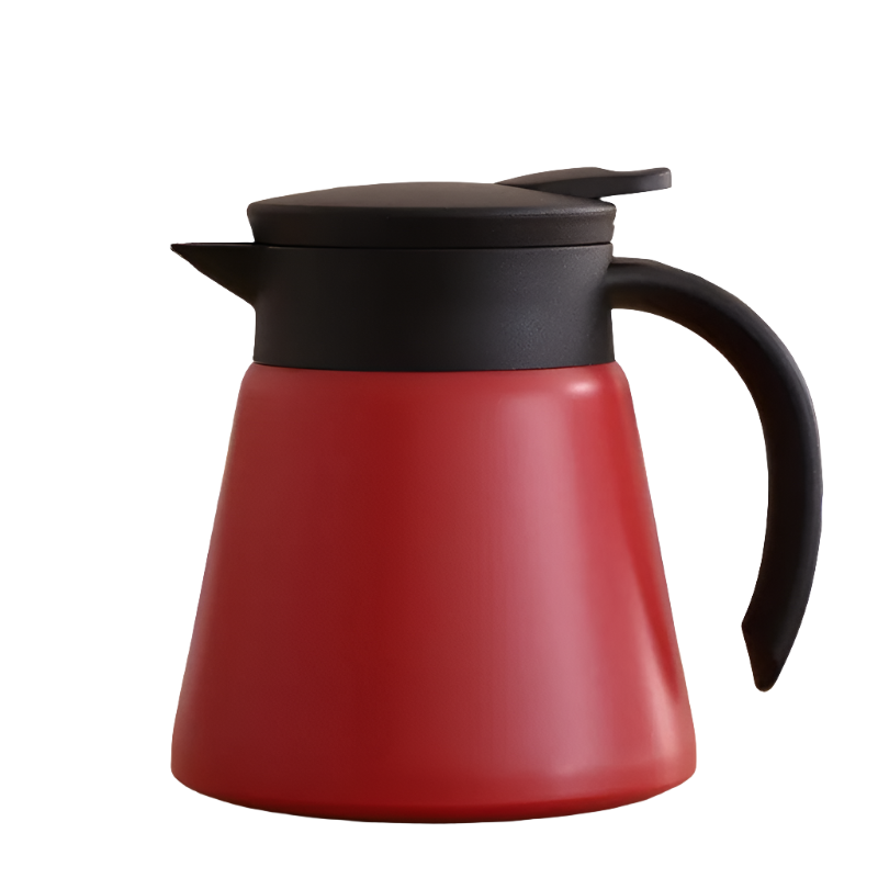 Thermisch Geïsoleerde Karaf 600ml - Perfecte Temperatuur - Stijlvol Ontwerp-Coffee & Tea-De Bazelaar