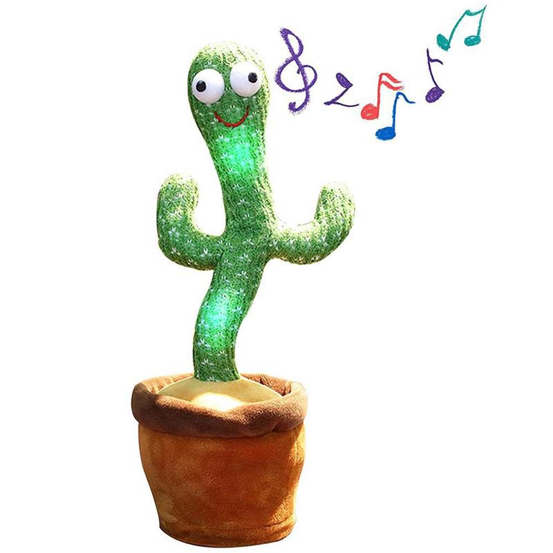 Dancing Cactus™ - Interactief Speelgoed - Zingt en Danst-Toys-De Bazelaar