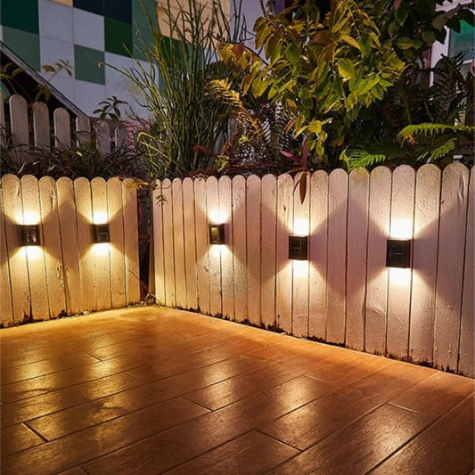 Solar Aangedreven Buiten Terras Wandlamp