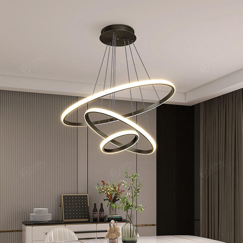Moderne LED Kroonluchter voor Luxe Interieurs-light decor-De Bazelaar