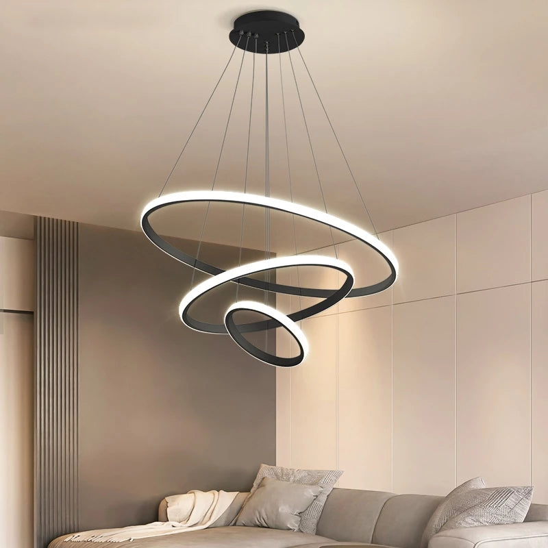 Moderne LED Kroonluchter voor Luxe Interieurs-light decor-De Bazelaar
