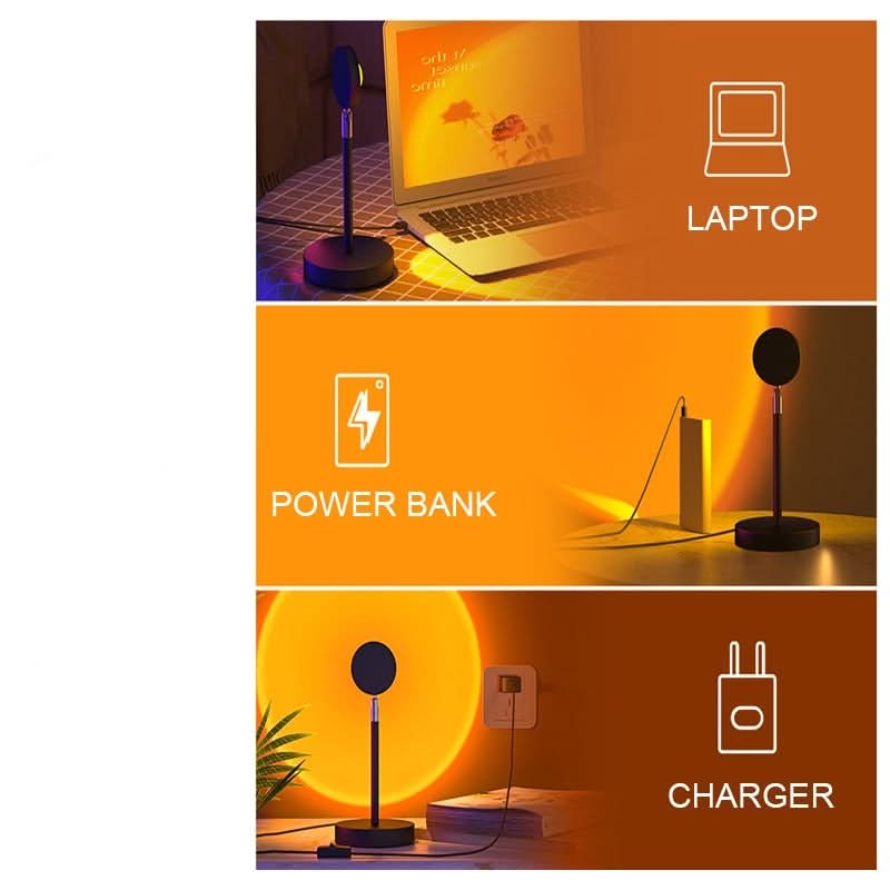 Sunset lamp - Bekend van TikTok!-0-De Bazelaar