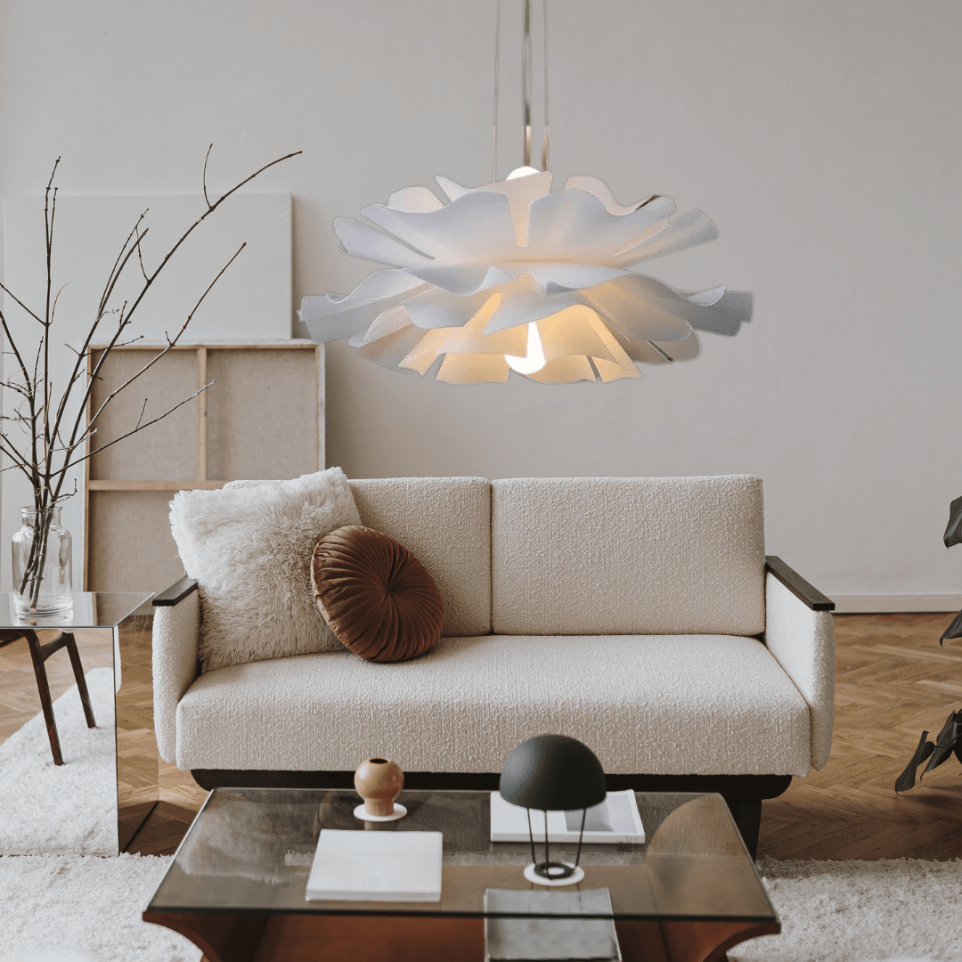Cloud Flower Hanglamp – Tijdloze Elegantie voor Uw Interieur-lamp-De Bazelaar