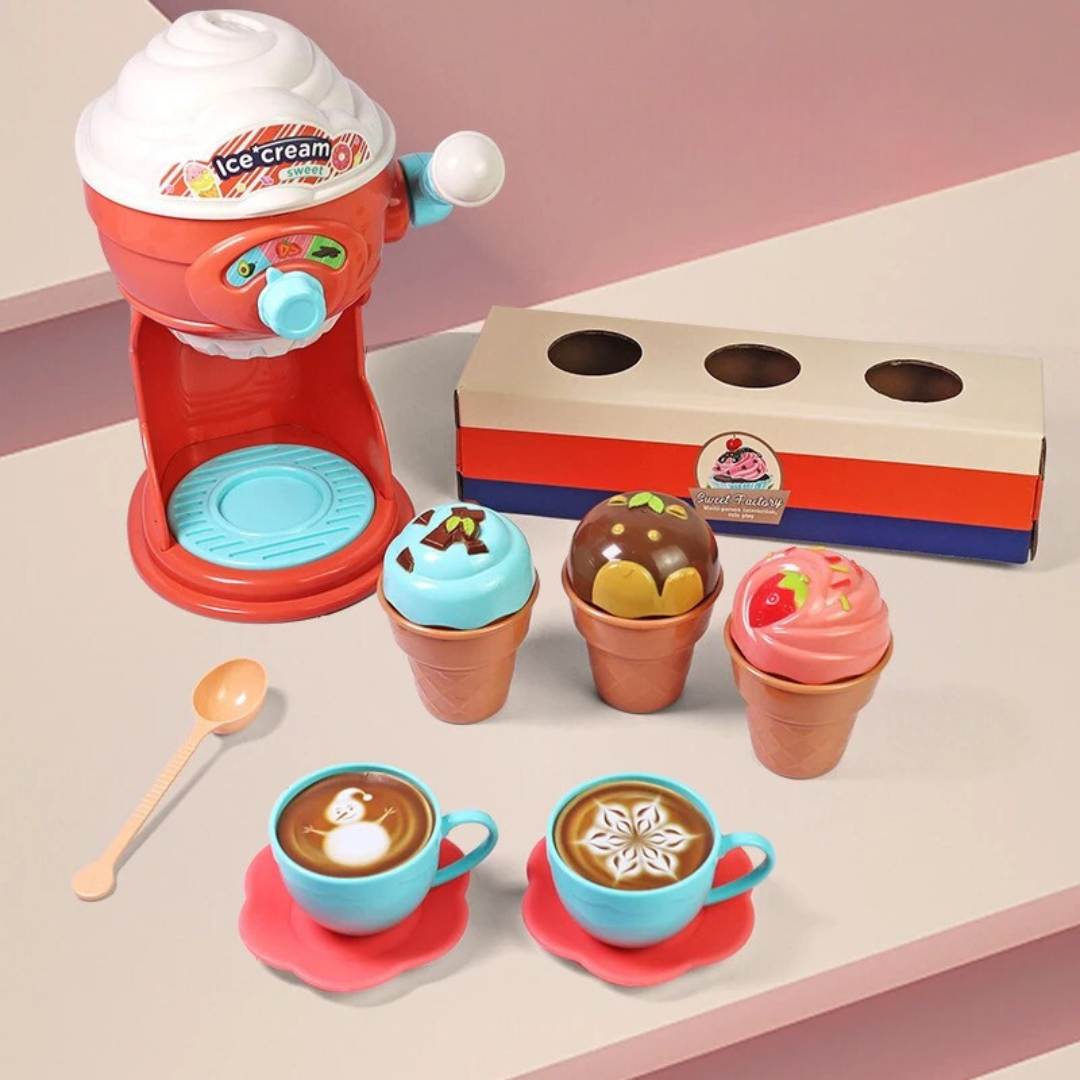 Ice Cream Delight - Creatieve IJs Maker Set - Unieke Smaken Maken-Toys-De Bazelaar