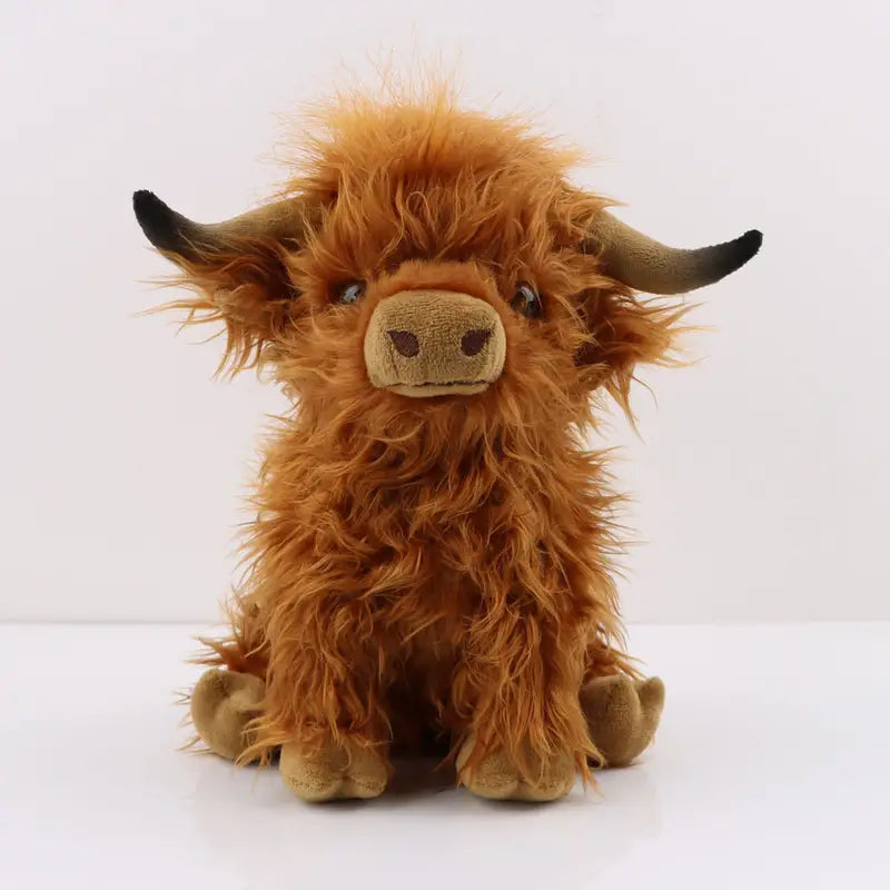 Highland Cuddle Cow - Luxe Pluche Knuffel - Voor Alle Leeftijden-Toys-De Bazelaar