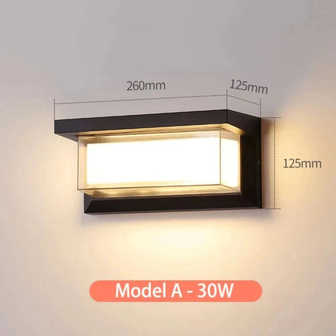TwilightSerene - Buiten Wandlamp