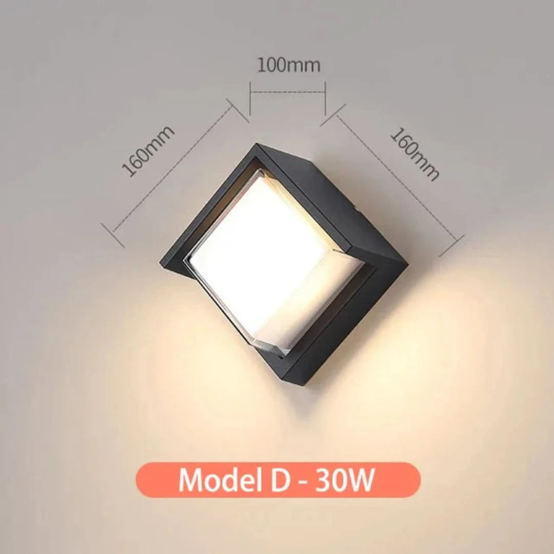 TwilightSerene - Buiten Wandlamp