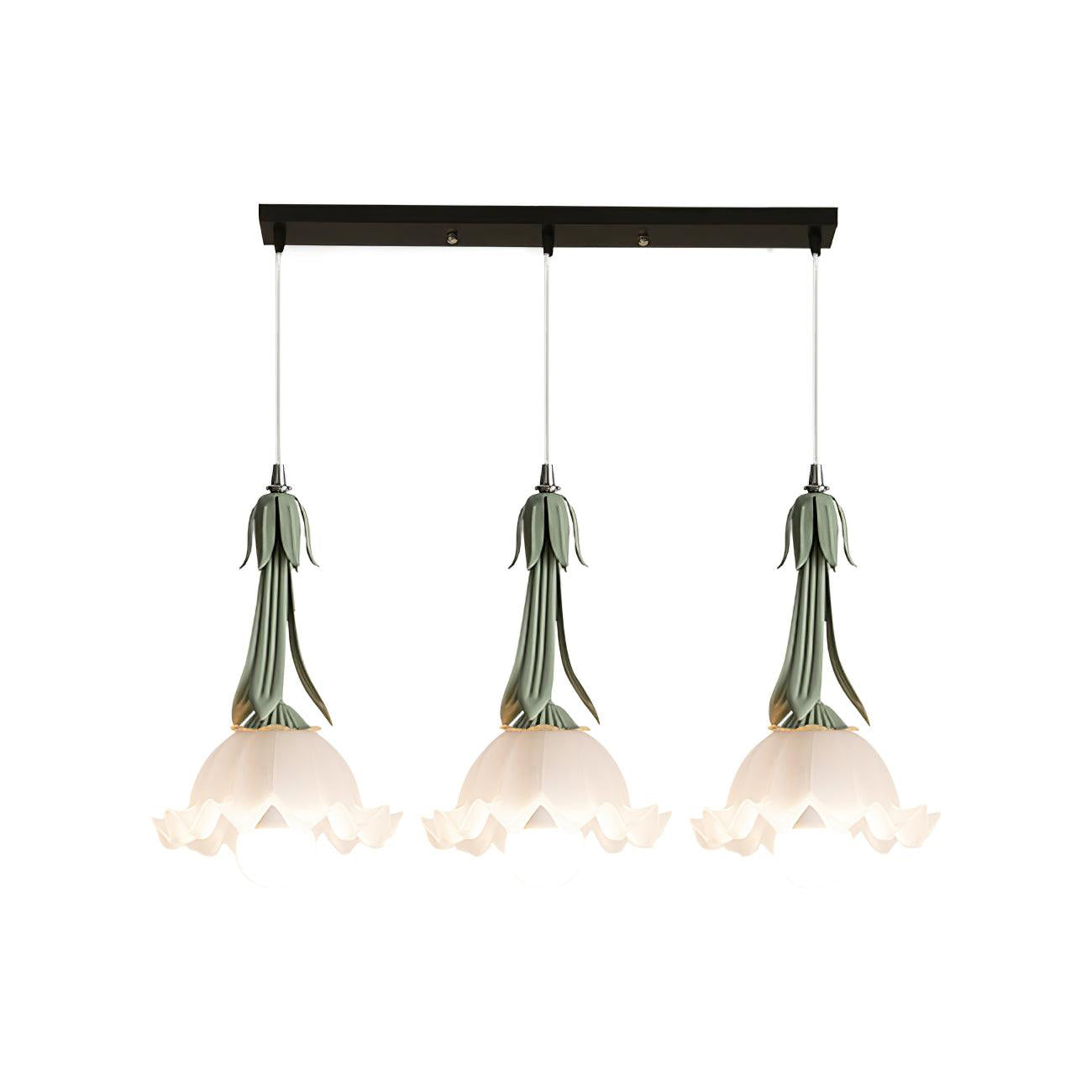 Hanglamp met Bloemenpatroon - LED en Elegant-light decor-De Bazelaar