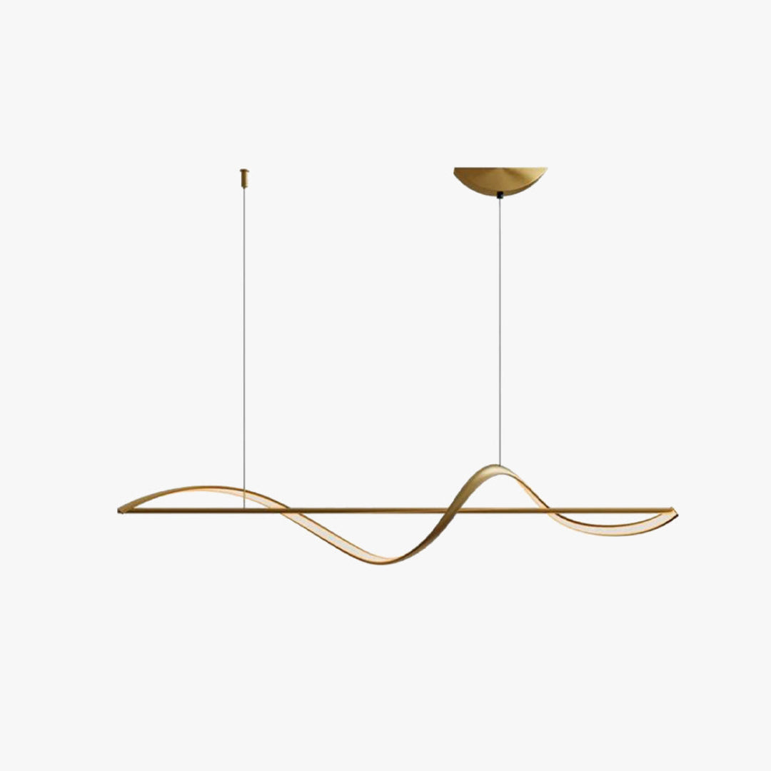 LED Hanglamp Elegant Zwart/Goud – Stijlvolle en Dimbare Verlichting-Lamps-De Bazelaar