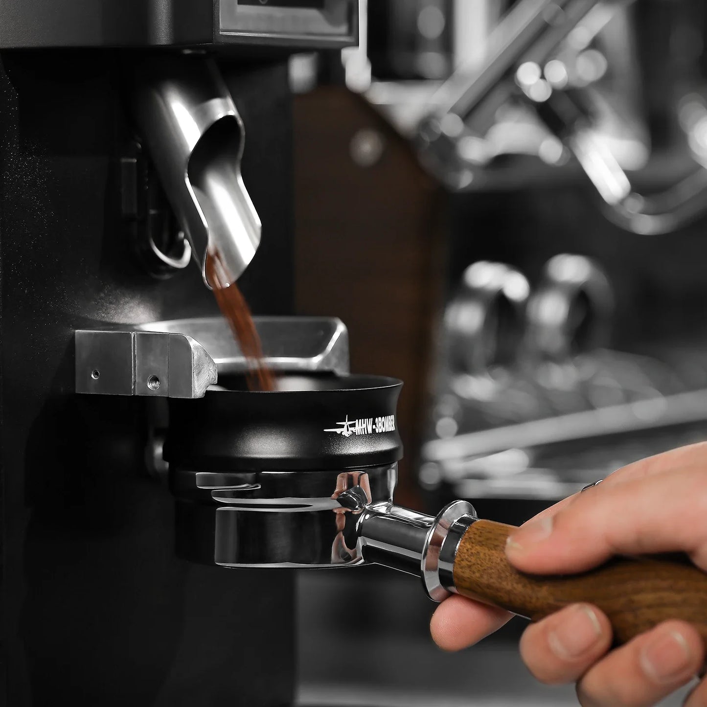 Magnetische Espresso Doseer Trechter - Perfecte Precisie - Gemakkelijk in Gebruik-Coffee & Tea-De Bazelaar