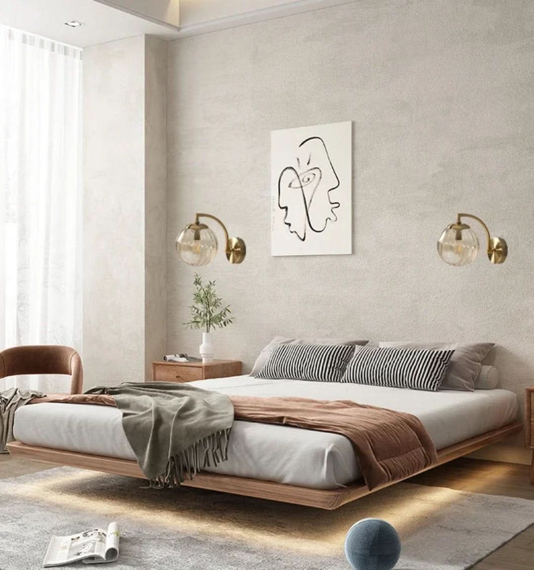 LumiCrystal - Moderne Glaswandleuchte