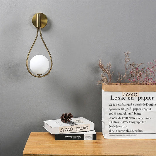 Moderne LED Wandlamp van Glas en Metaal-light decor-De Bazelaar