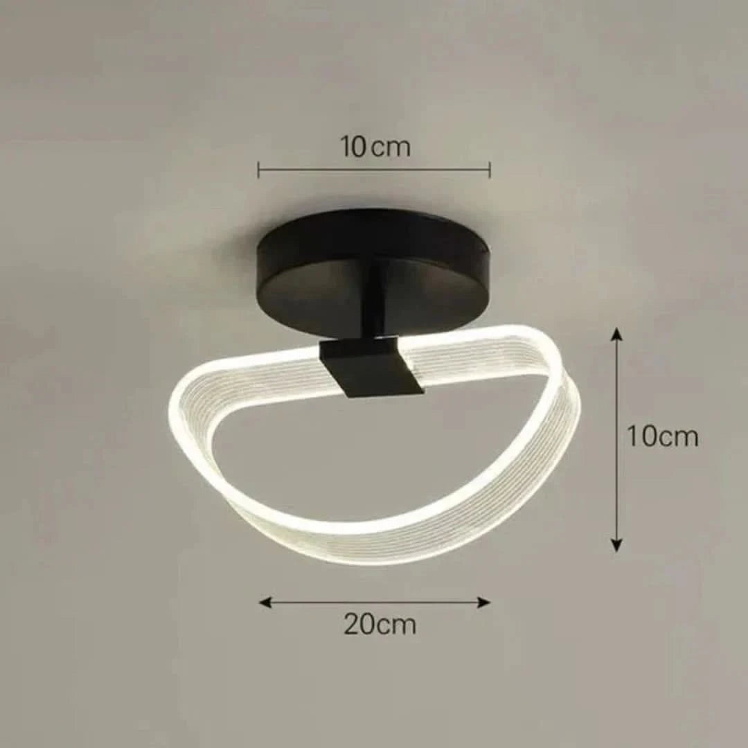 KreativGlow - Slanke LED-Plafondlamp