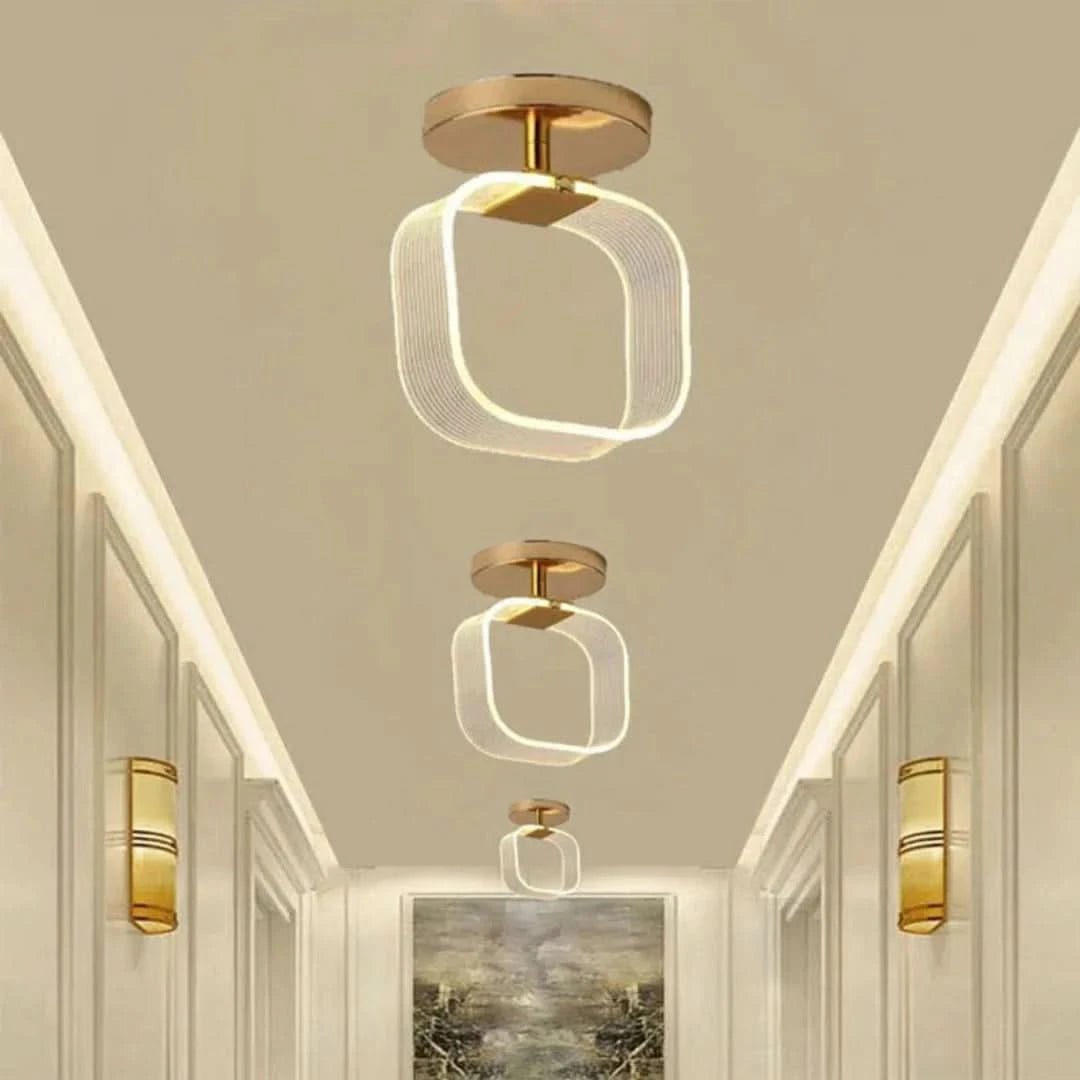 KreativGlow - Slanke LED-Plafondlamp