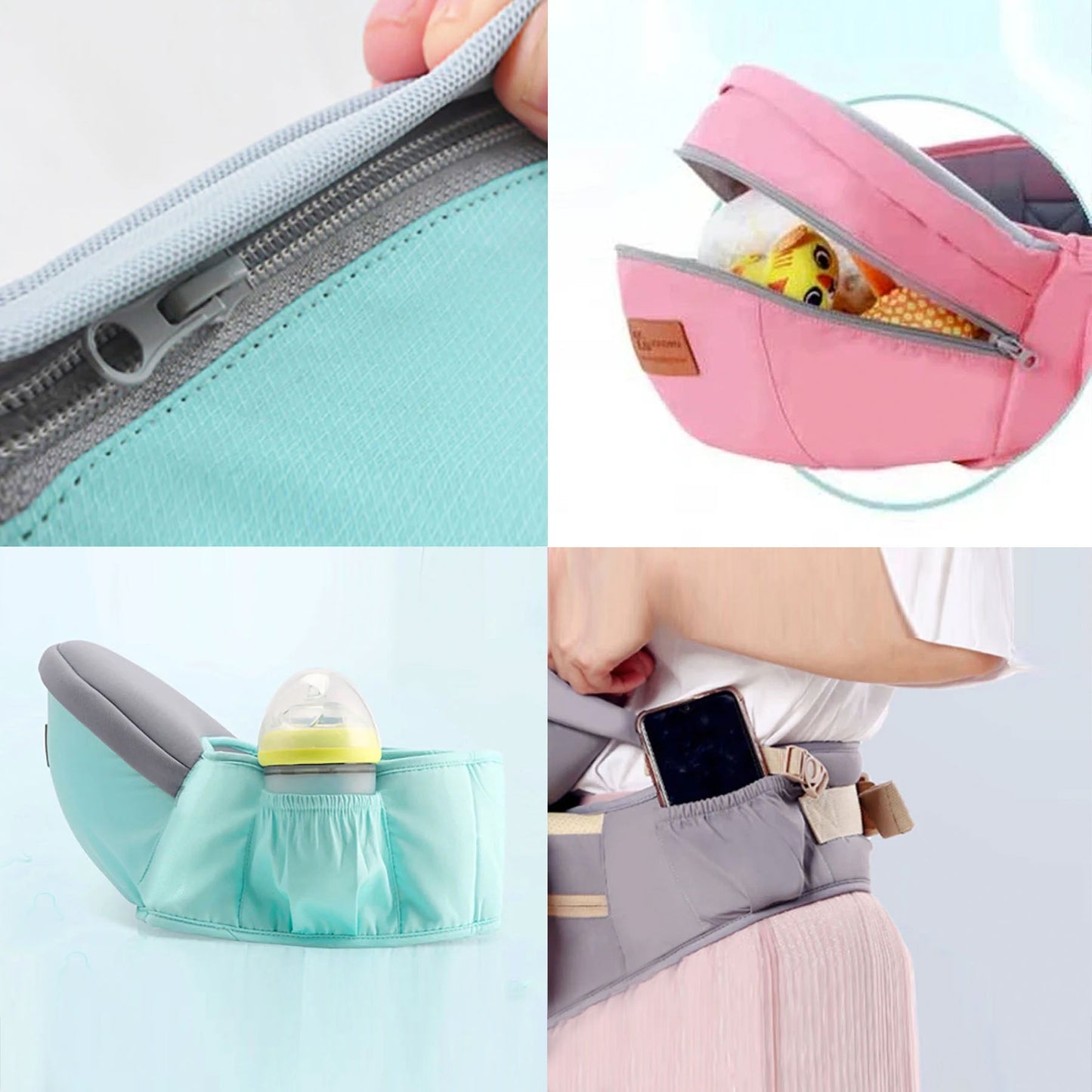 Hiptrust™ - Rug- en Schouderondersteuning - Verminder Spanning!-Baby carrier-De Bazelaar