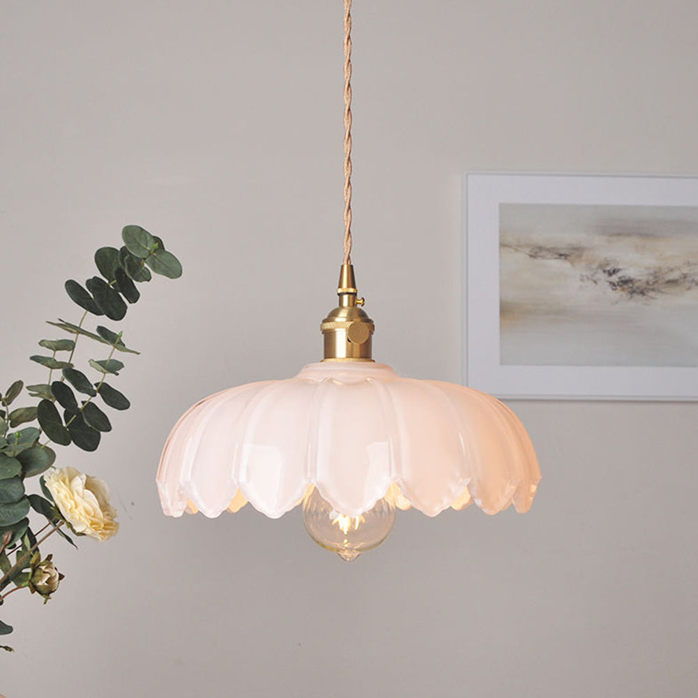 Vintage Fleur Hanglamp - Tijdloze Elegantie voor Elk Interieur-light decor-De Bazelaar