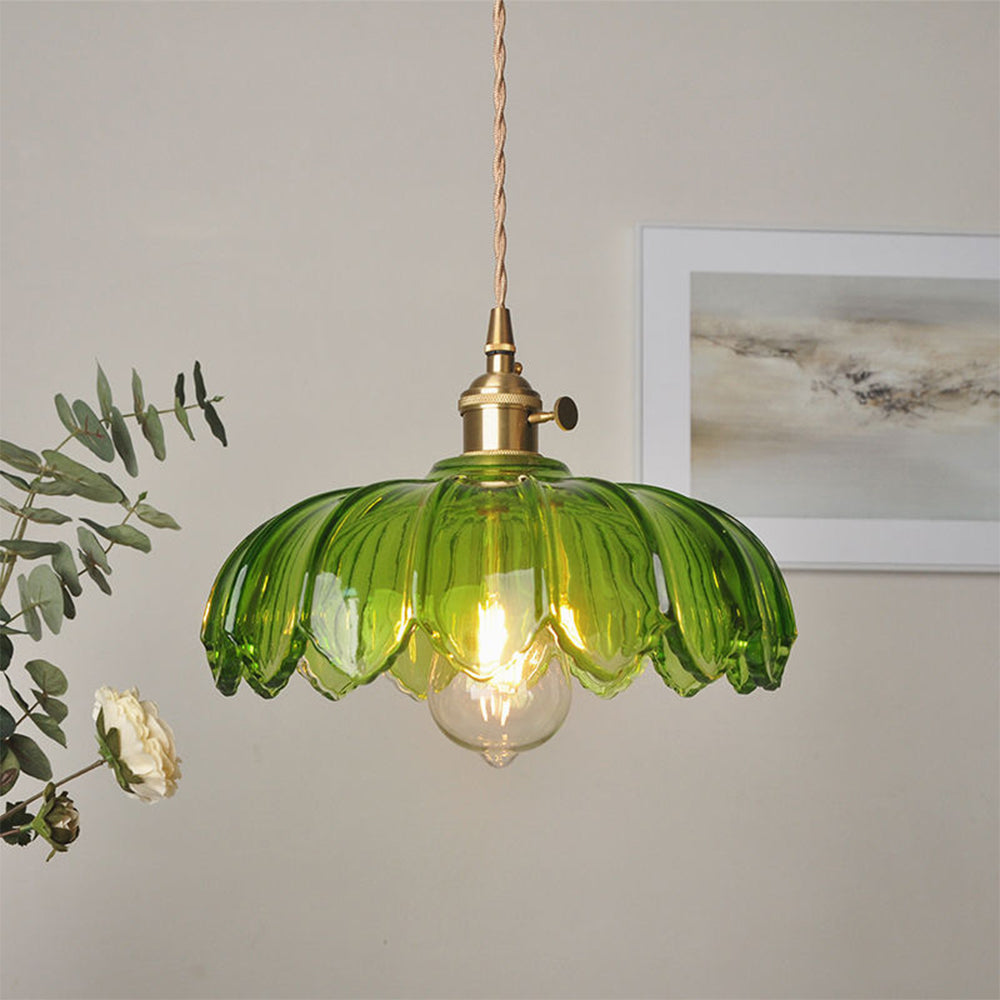 Vintage Fleur Hanglamp - Tijdloze Elegantie voor Elk Interieur-light decor-De Bazelaar