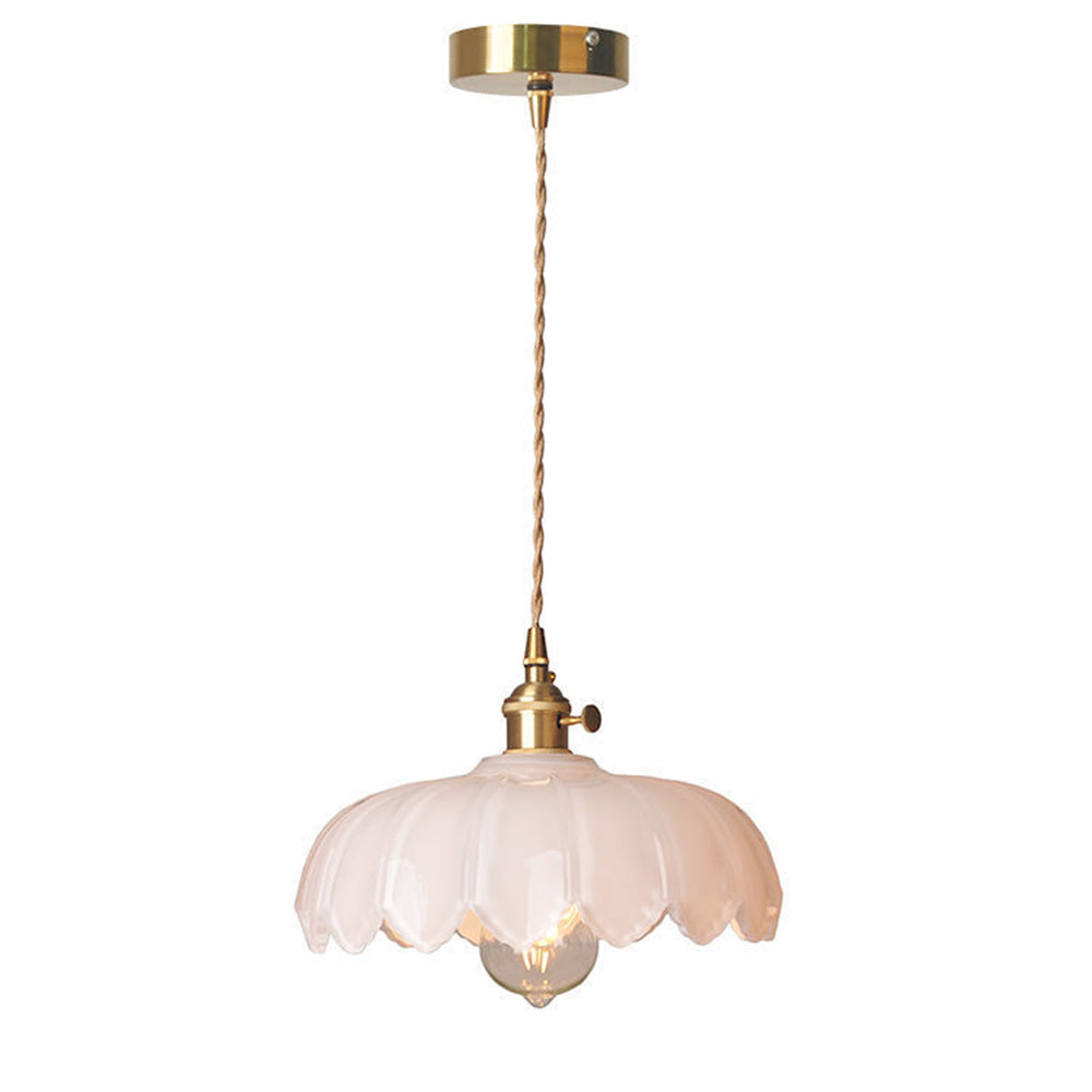 Vintage Fleur Hanglamp - Tijdloze Elegantie voor Elk Interieur-light decor-De Bazelaar