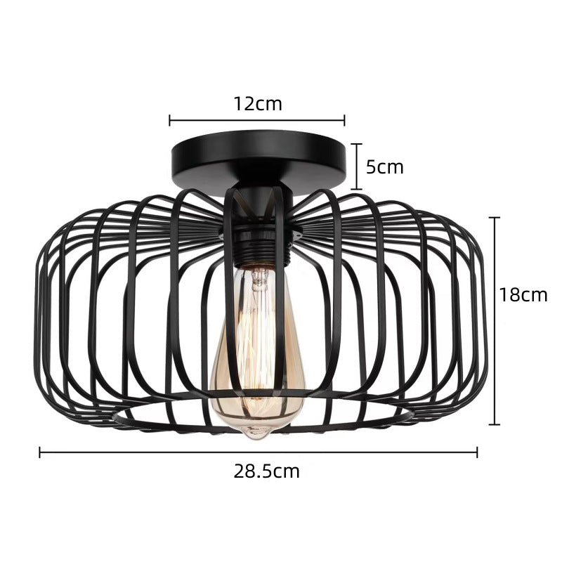 Industriële Moderne Hanglamp Vogelkooi-light decor-De Bazelaar