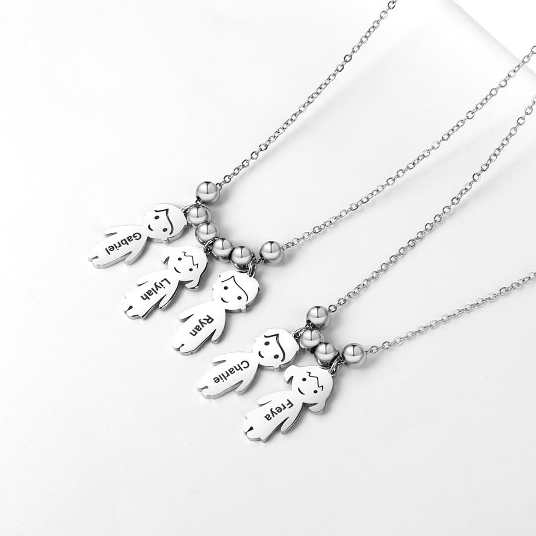 Mijn Kinderen Ketting | Gepersonaliseerd