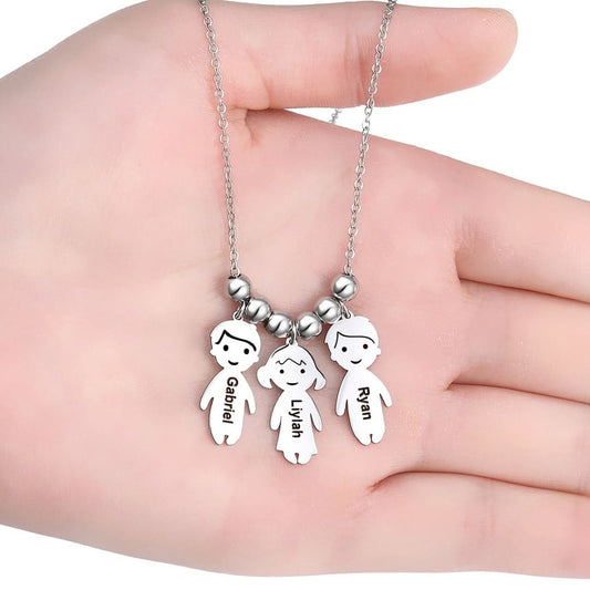 Mijn Kinderen Ketting | Gepersonaliseerd