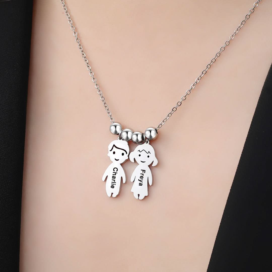 Mijn Kinderen Ketting | Gepersonaliseerd