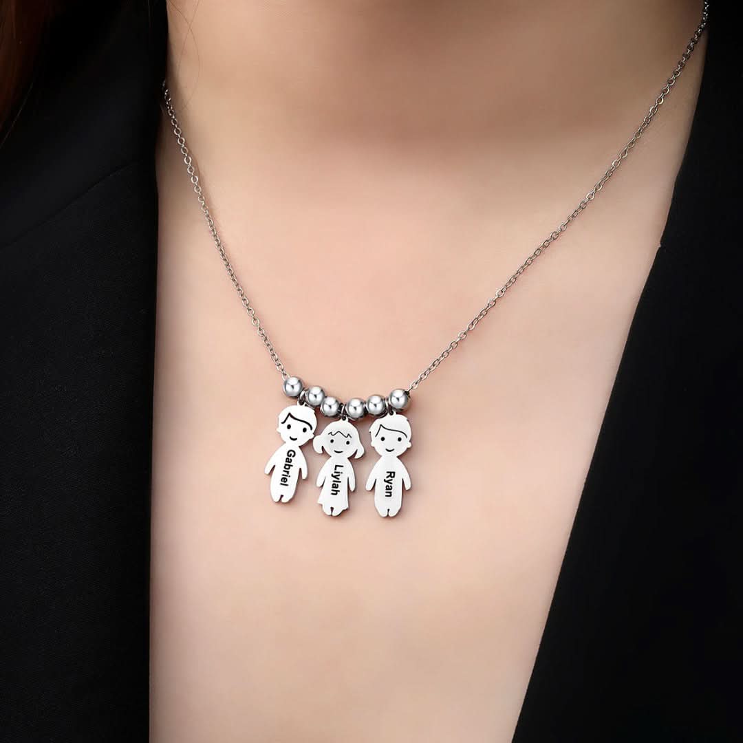Mijn Kinderen Ketting | Gepersonaliseerd