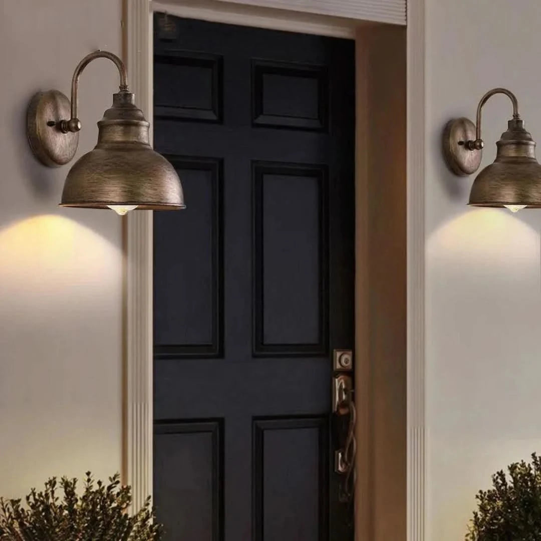 NostalgicGlow - Waterdichte Vintage Wandlamp