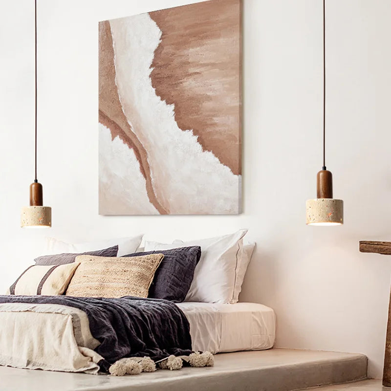 WabiChic Kroonluchter – Natuurlijke Elegantie voor Elk Interieur-lamp-De Bazelaar