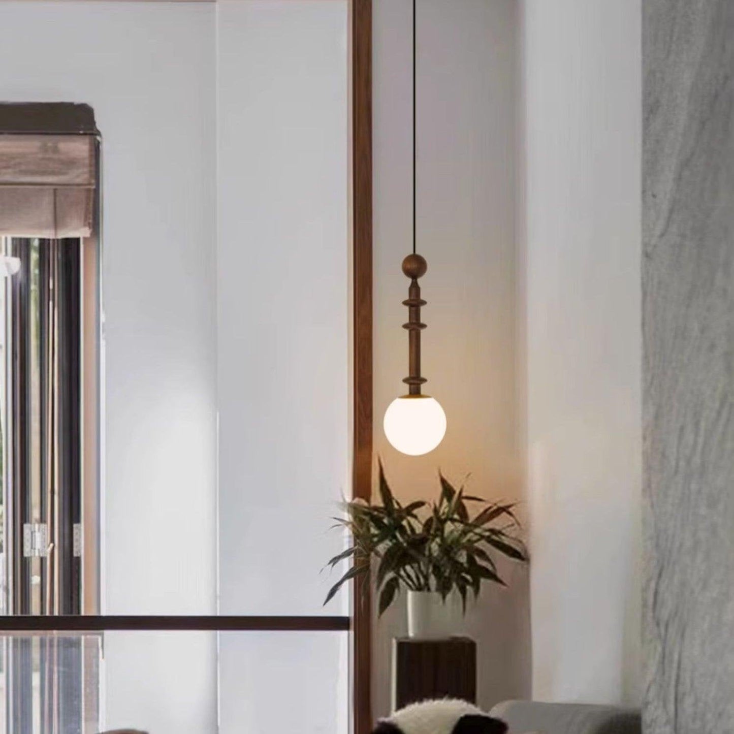 Romeinse Kolom Hanglamp - Tijdloze Elegantie en Moderne Verfijning-lamp-De Bazelaar