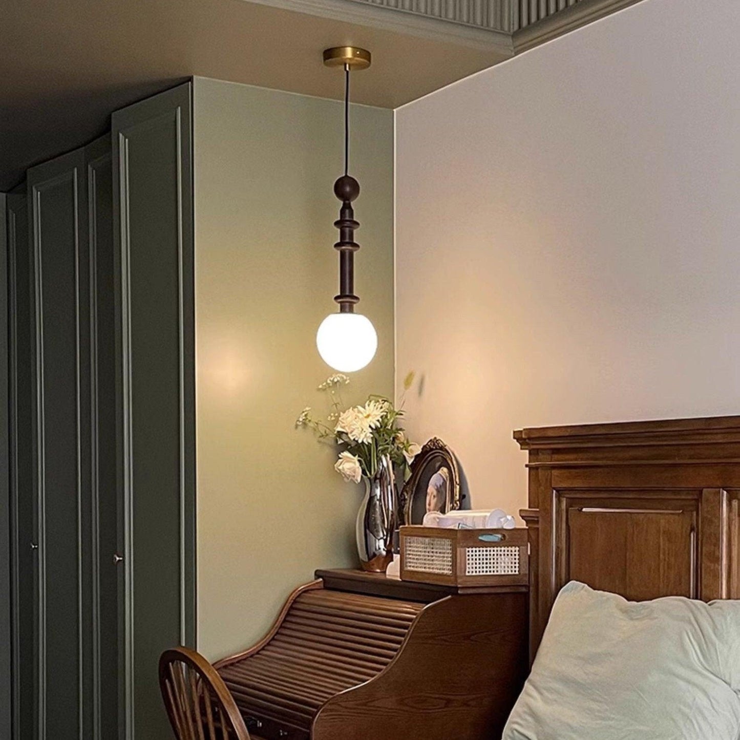 Romeinse Kolom Hanglamp - Tijdloze Elegantie en Moderne Verfijning-lamp-De Bazelaar