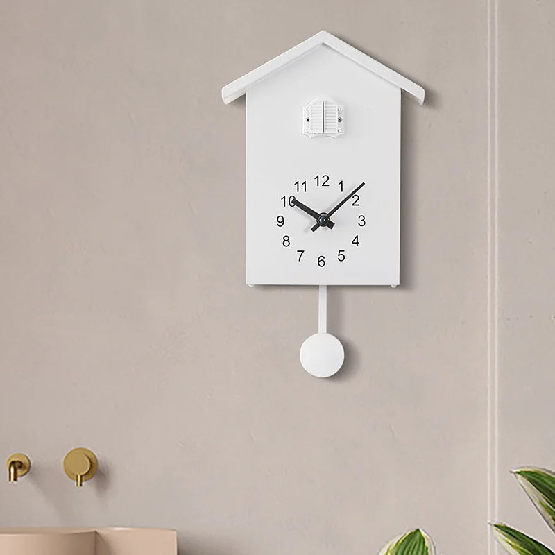 Moderne Koekoek Wandklok - Pendule met Uniek Design-Wall Clocks-De Bazelaar