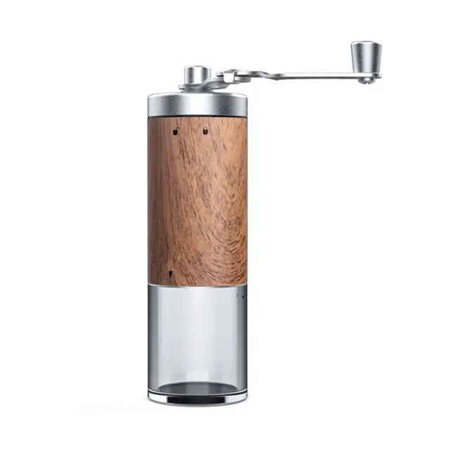 Houten Koffiemolen - Handmatig - Keramische Kern - Unieke Smaak-Coffee & Tea-De Bazelaar