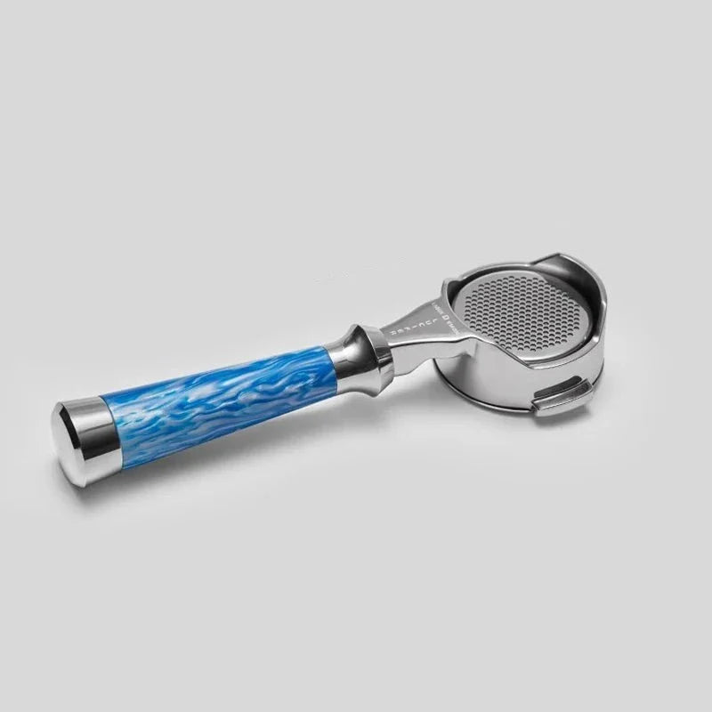 Italiaanse Handgreep - Bodemloze Portafilter 58mm - Perfecte Espresso-Coffee & Tea-De Bazelaar