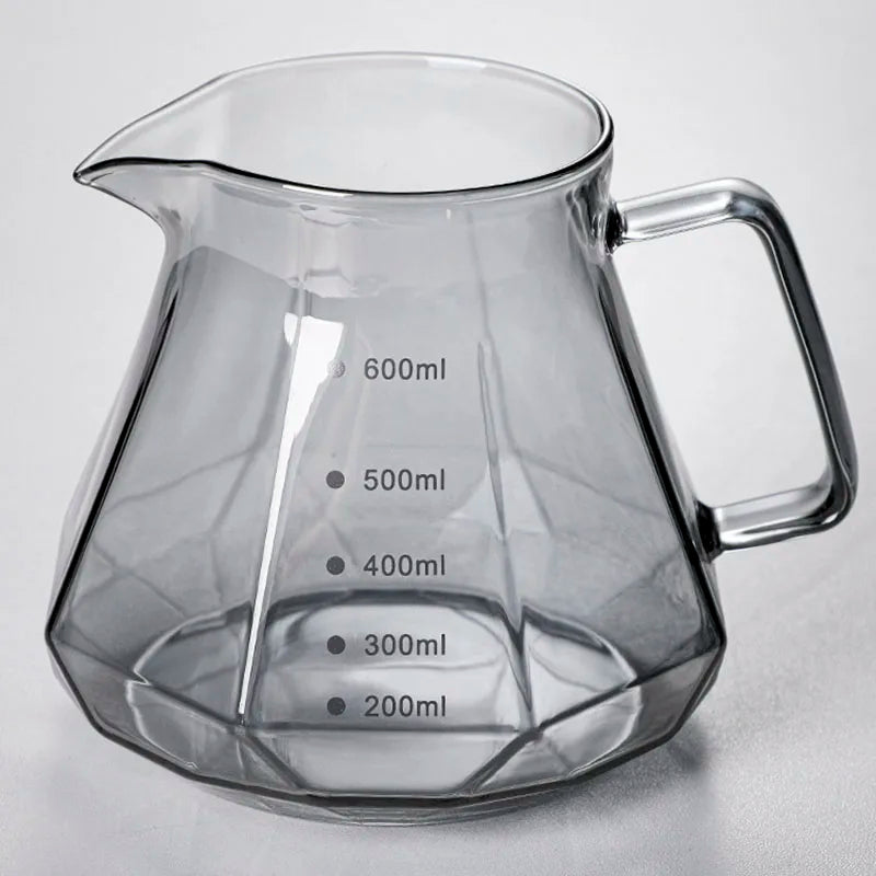 Premium Borosilicaat Glazen Karaf - Duurzaam - Stijlvol - Perfect voor Elke Gelegenheid-Coffee & Tea-De Bazelaar